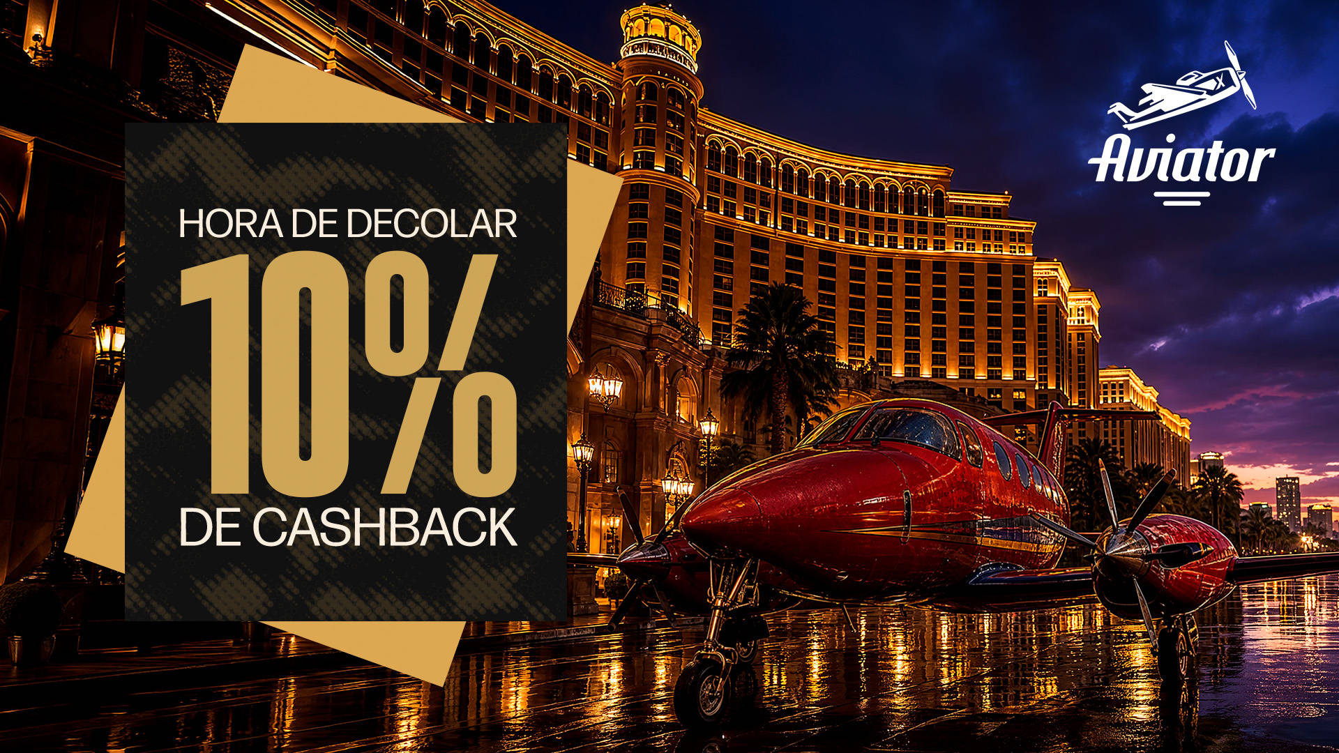 Cashback Aviatrix com 10% de volta!
