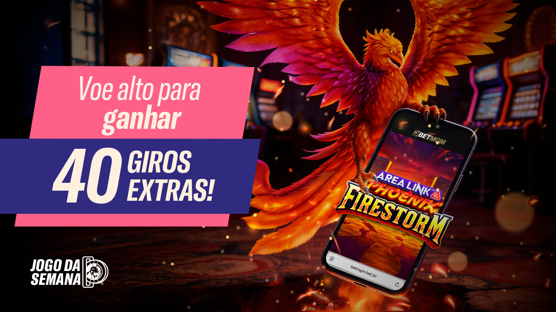 Voe alto para ganhar 40 giros extras!