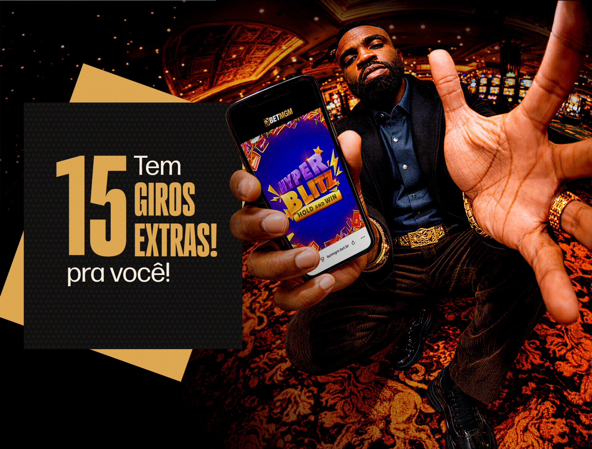Tem 15 giros extras pra esquentar a semana!