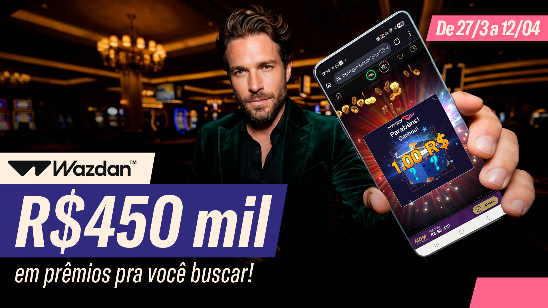 Wazdan Drop – R$450 MIL em prêmios!