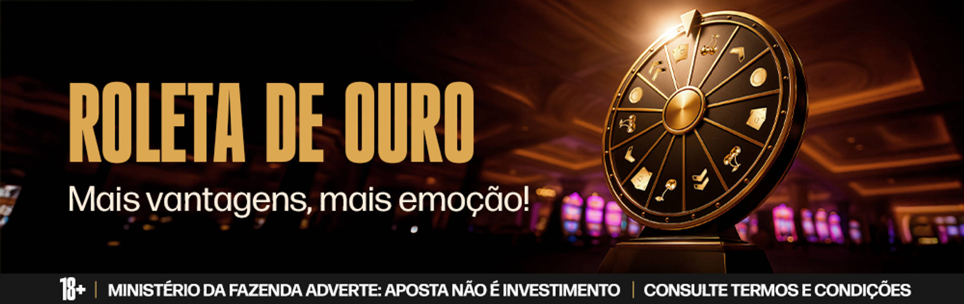 Roleta de Ouro: Mais vantagens, mais emoção!