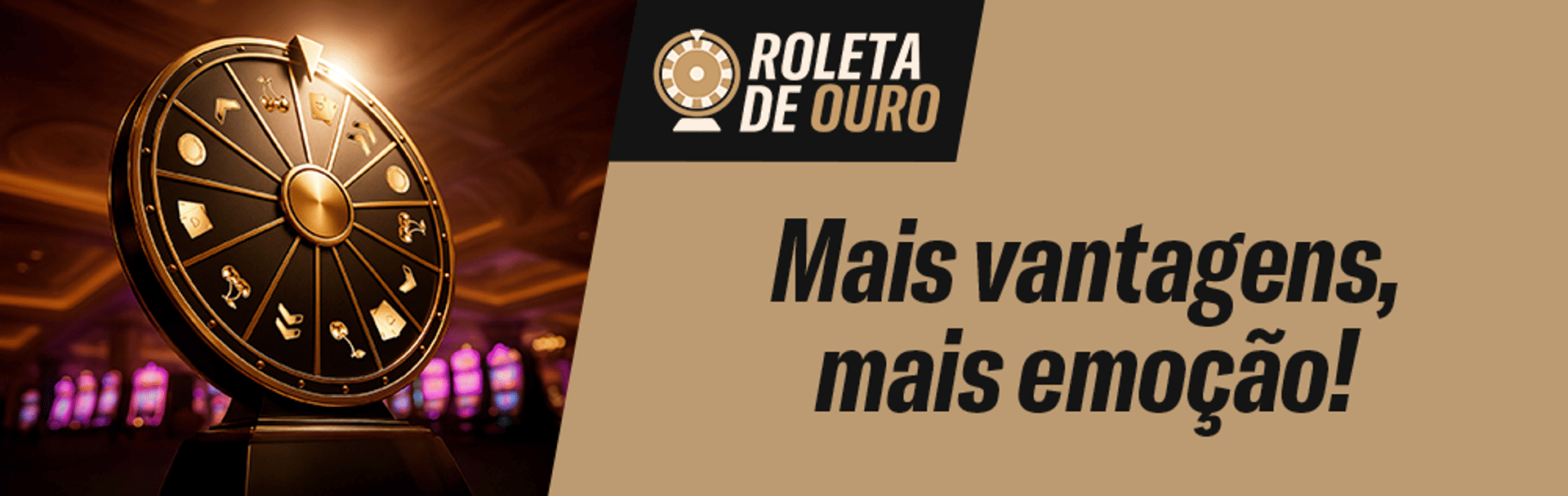 Roleta de Ouro: Mais vantagens, mais emoção!