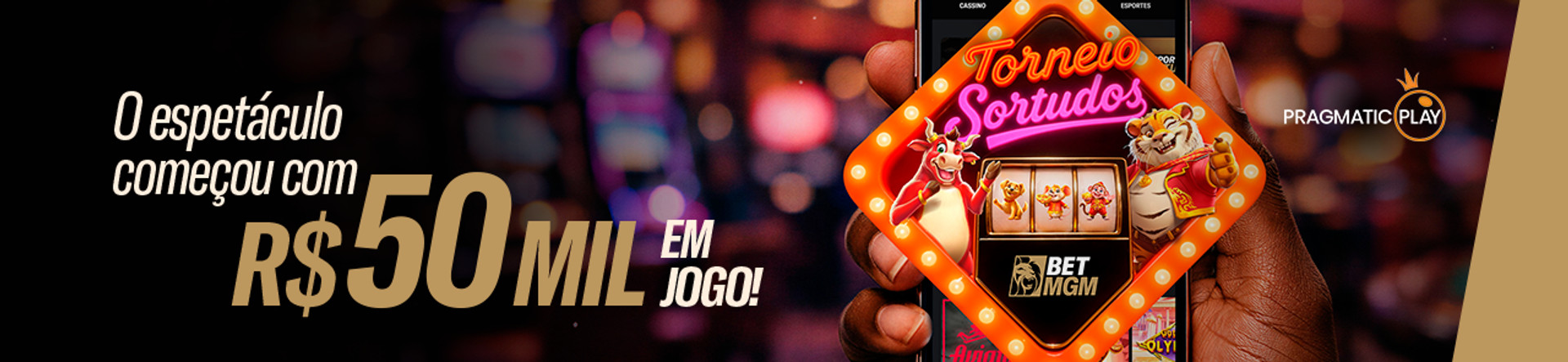 R$50 mil em prêmios!