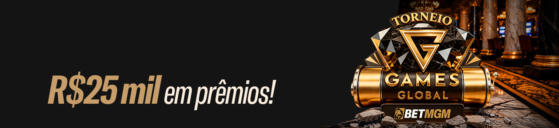 25 mil em prêmios!