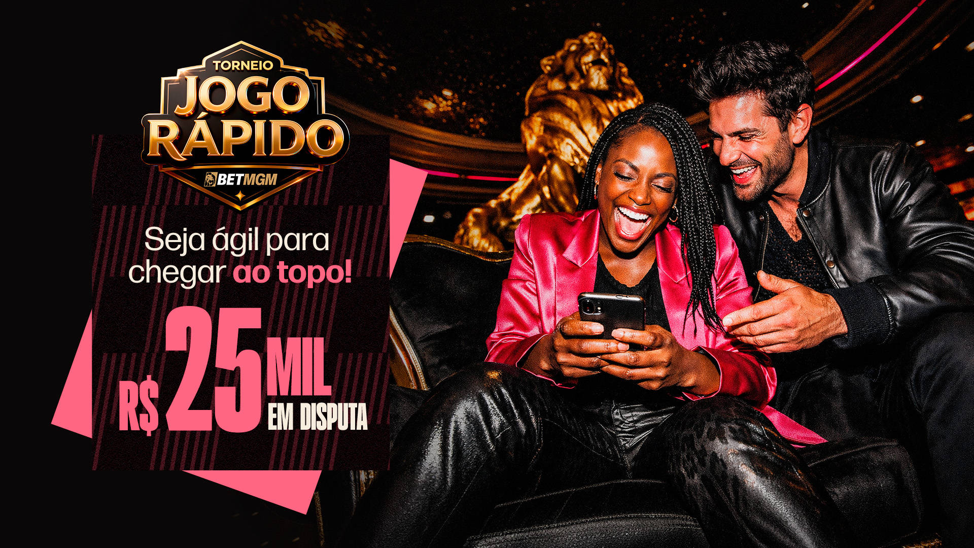 Seja rápido para chegar ao topo! R$25 mil em disputa