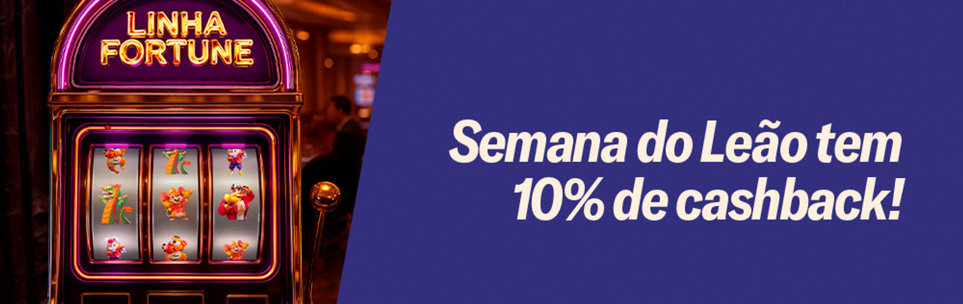 10% de Cashback é só na BetMGM!
