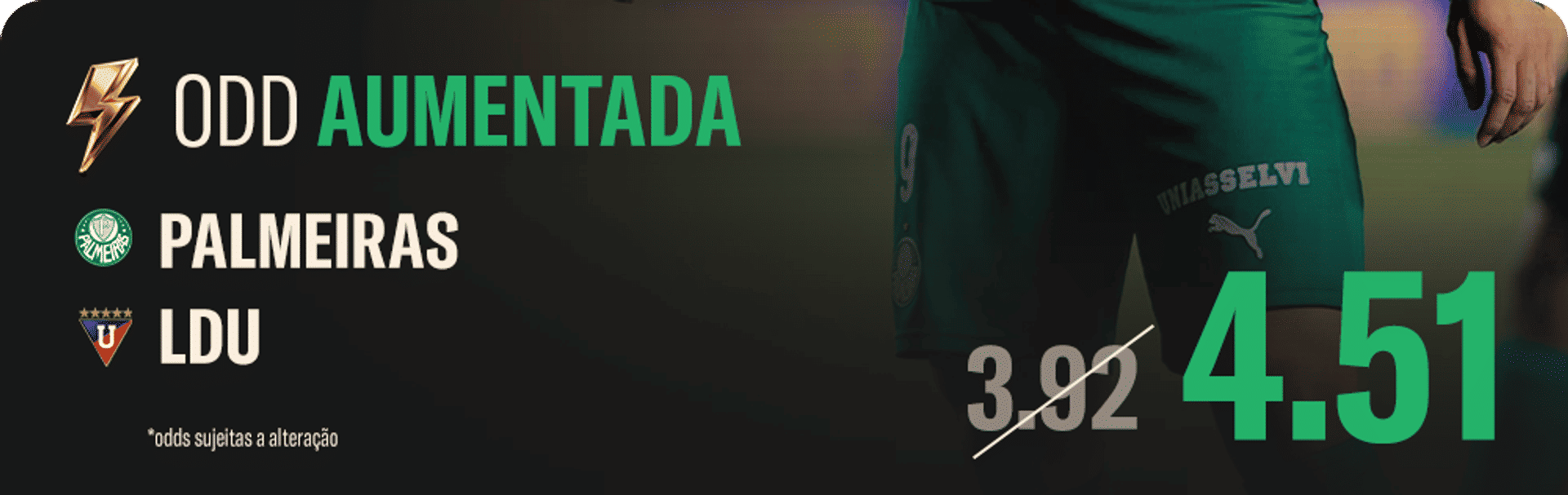 Odds Aumentadas - BetMGM