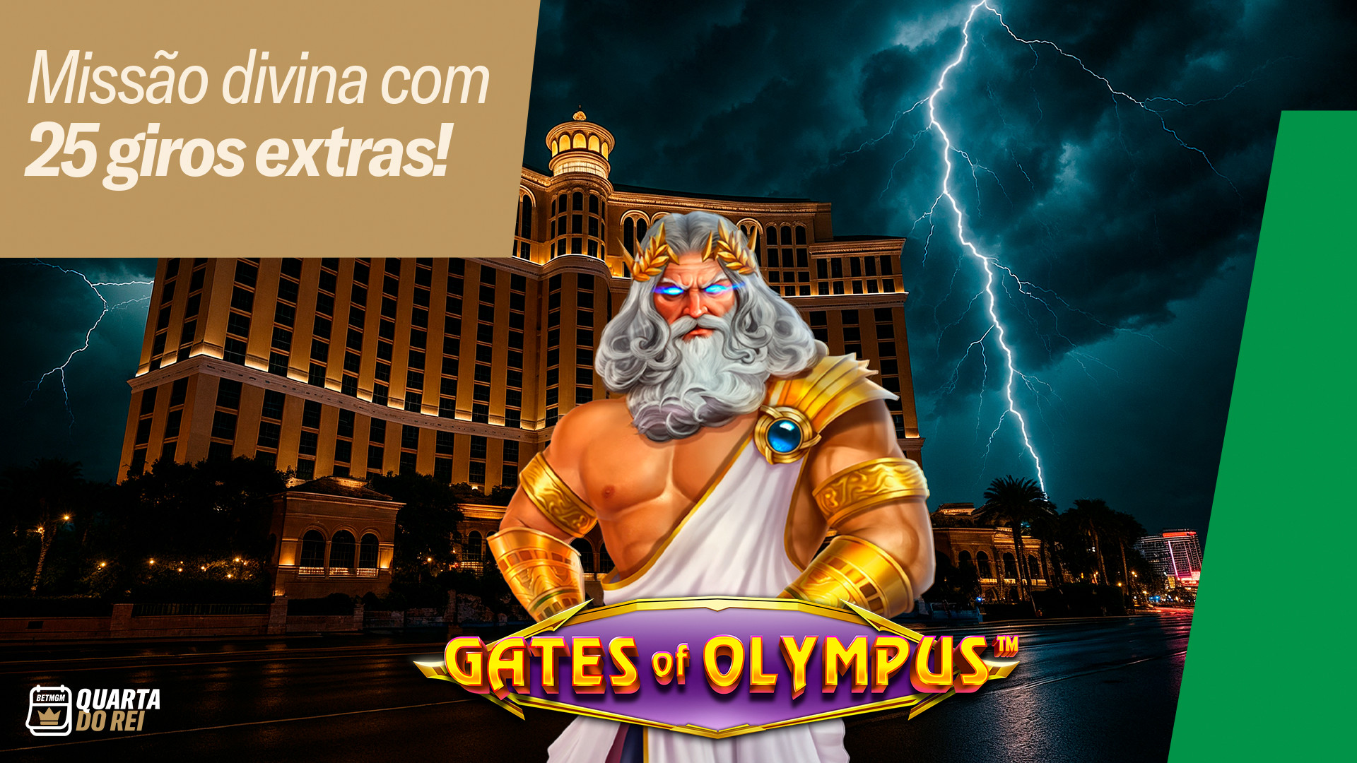 Missão divina com 25 giros extras!