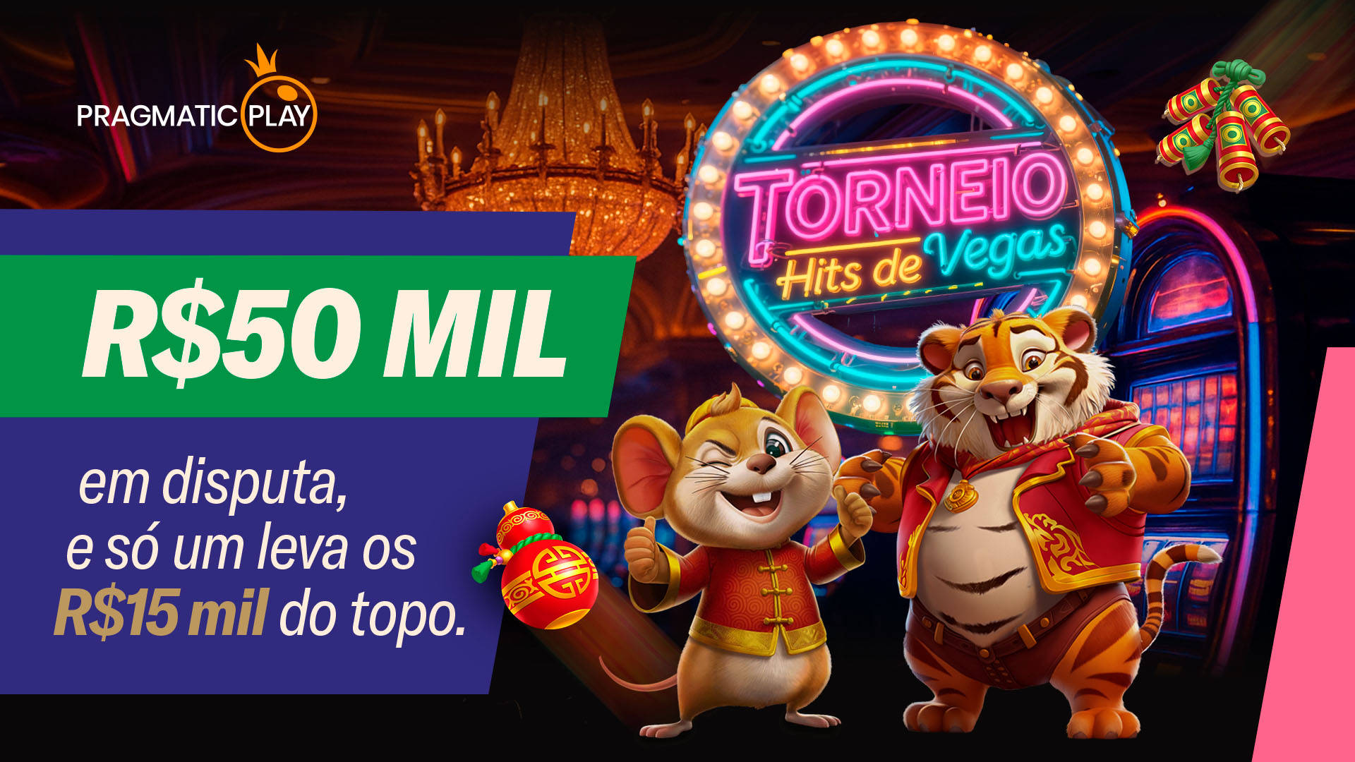 Torneio Hits de Vegas: R$50.000 em premios!