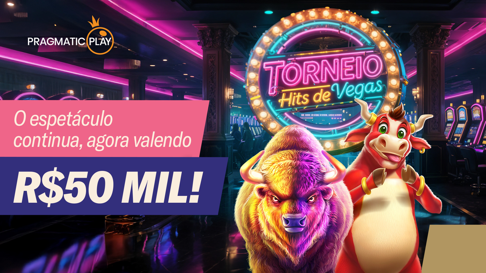 Torneio Hits de Vegas 3: O espetáculo continua, agora valendo R$50 mil!