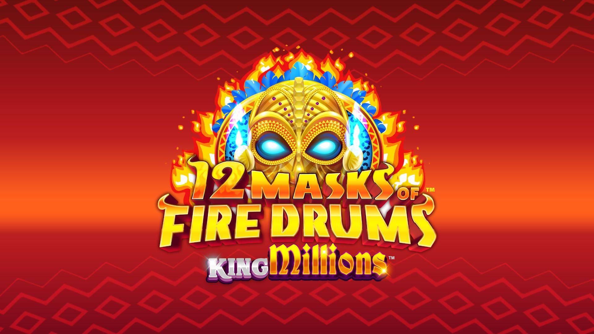 12 Masks of Fire Drums King Millions
