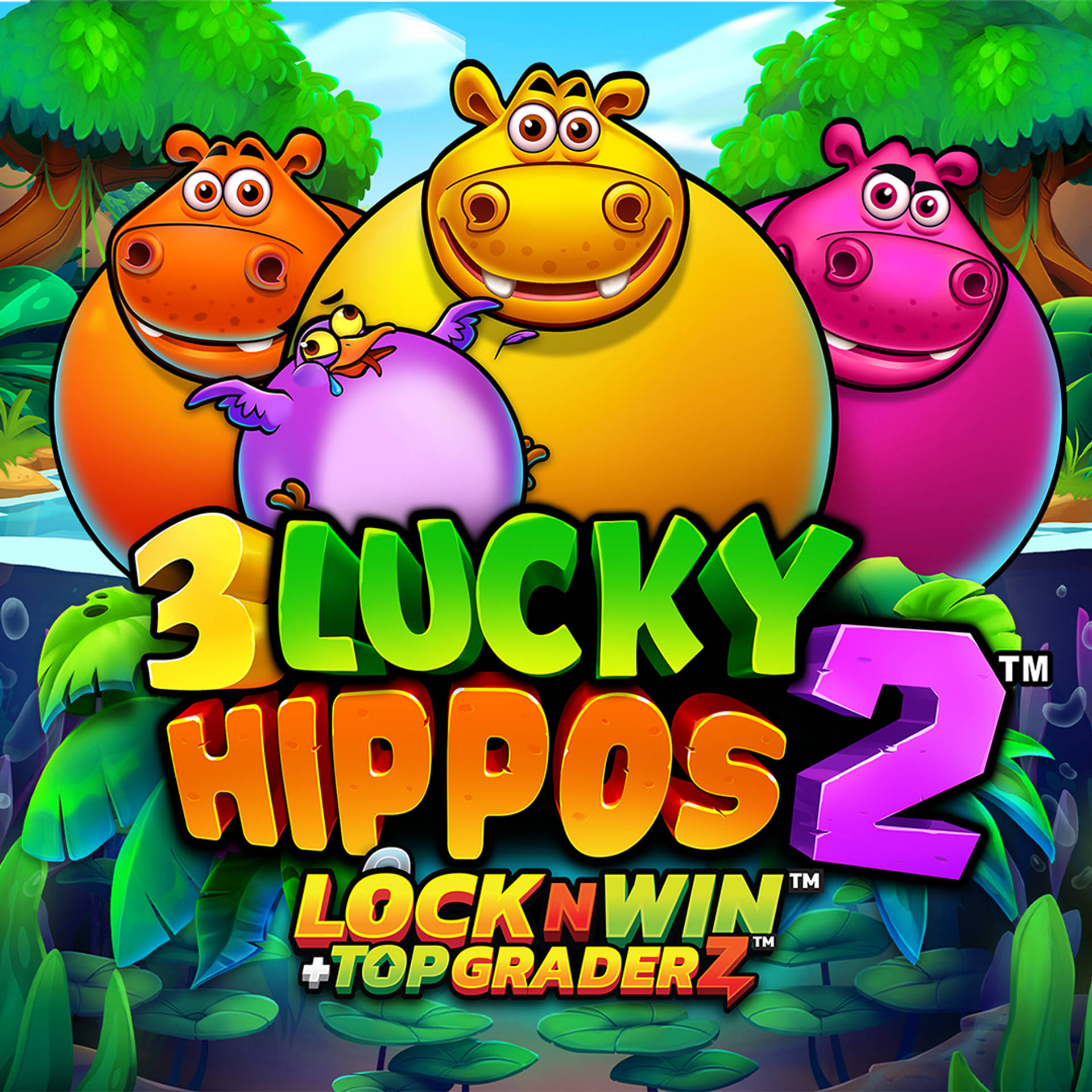 3 Lucky Hippos 2