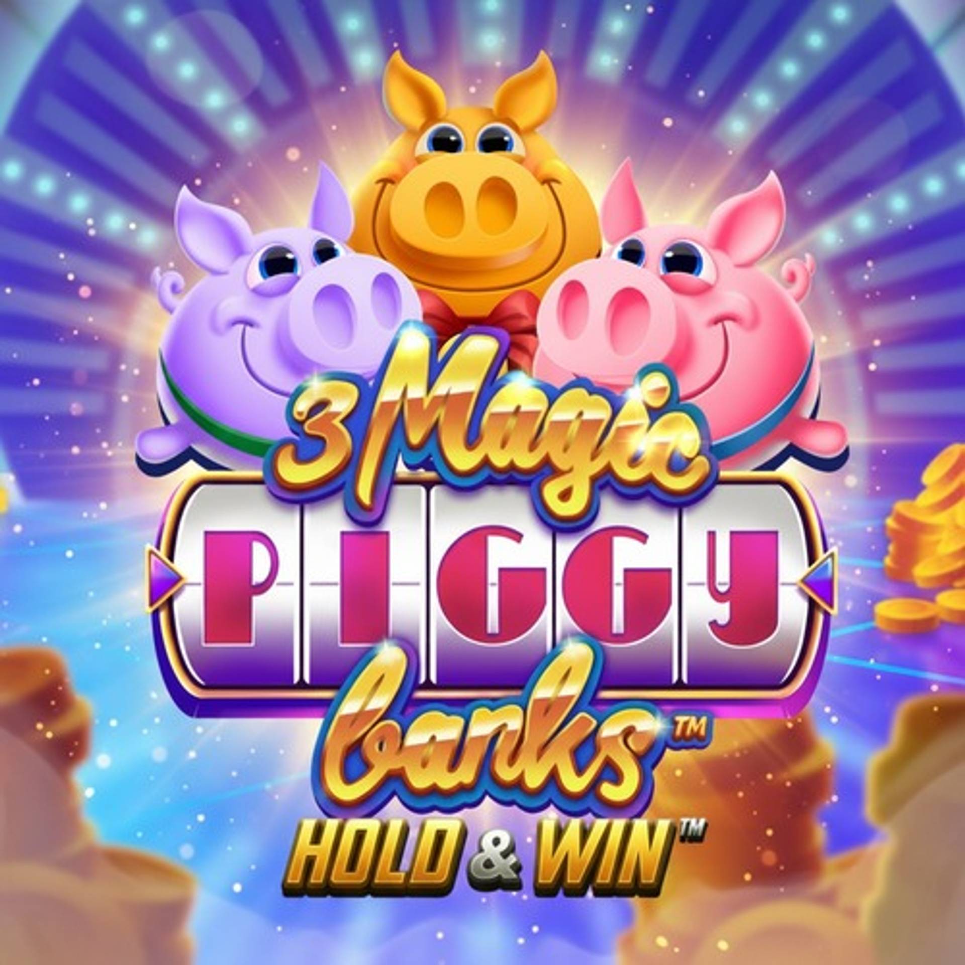 3 Magic Piggy Banks Hold & Win