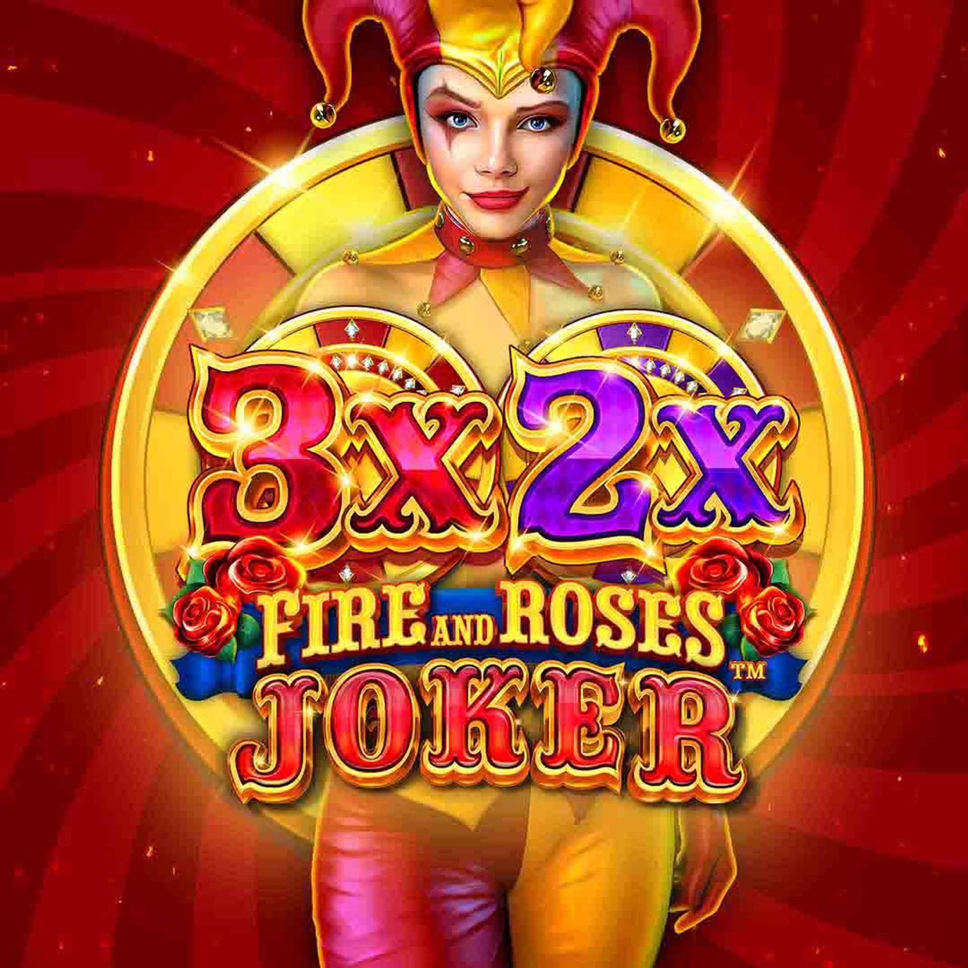 3x 2x Fire and Roses Joker