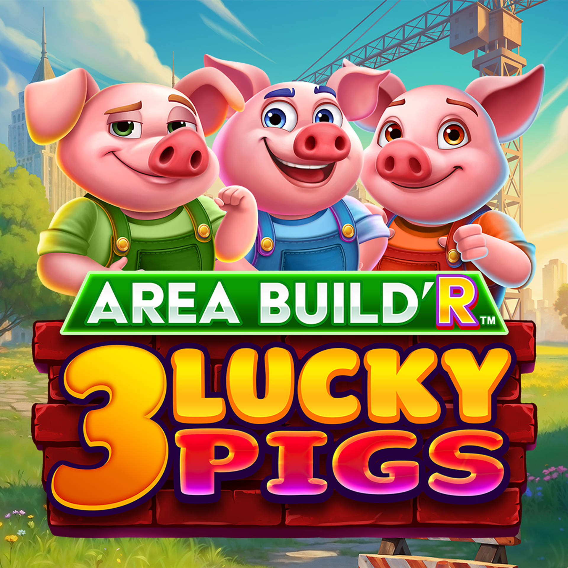 Area Build'R 3 Lucky Pigs