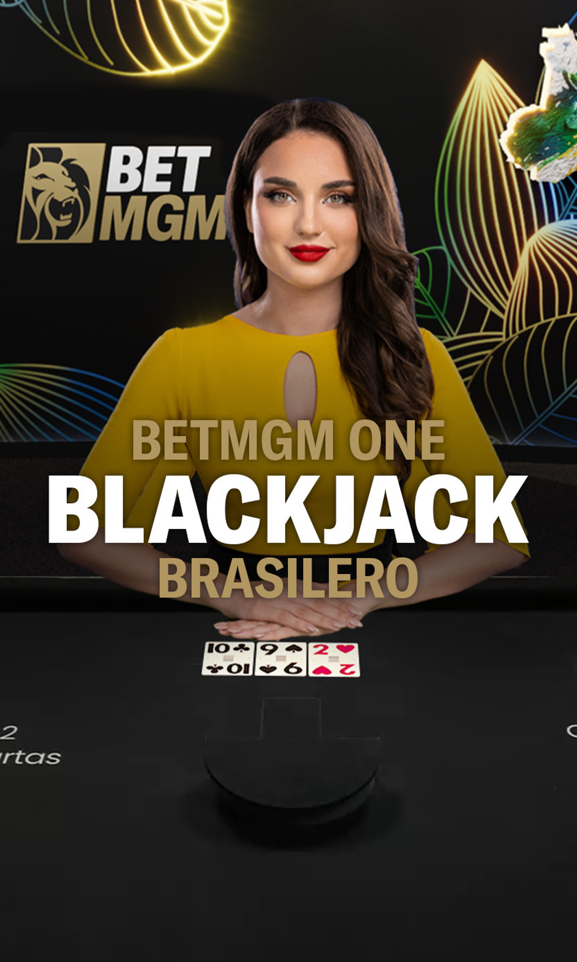 BetMGM ONE Blackjack Brasileiro