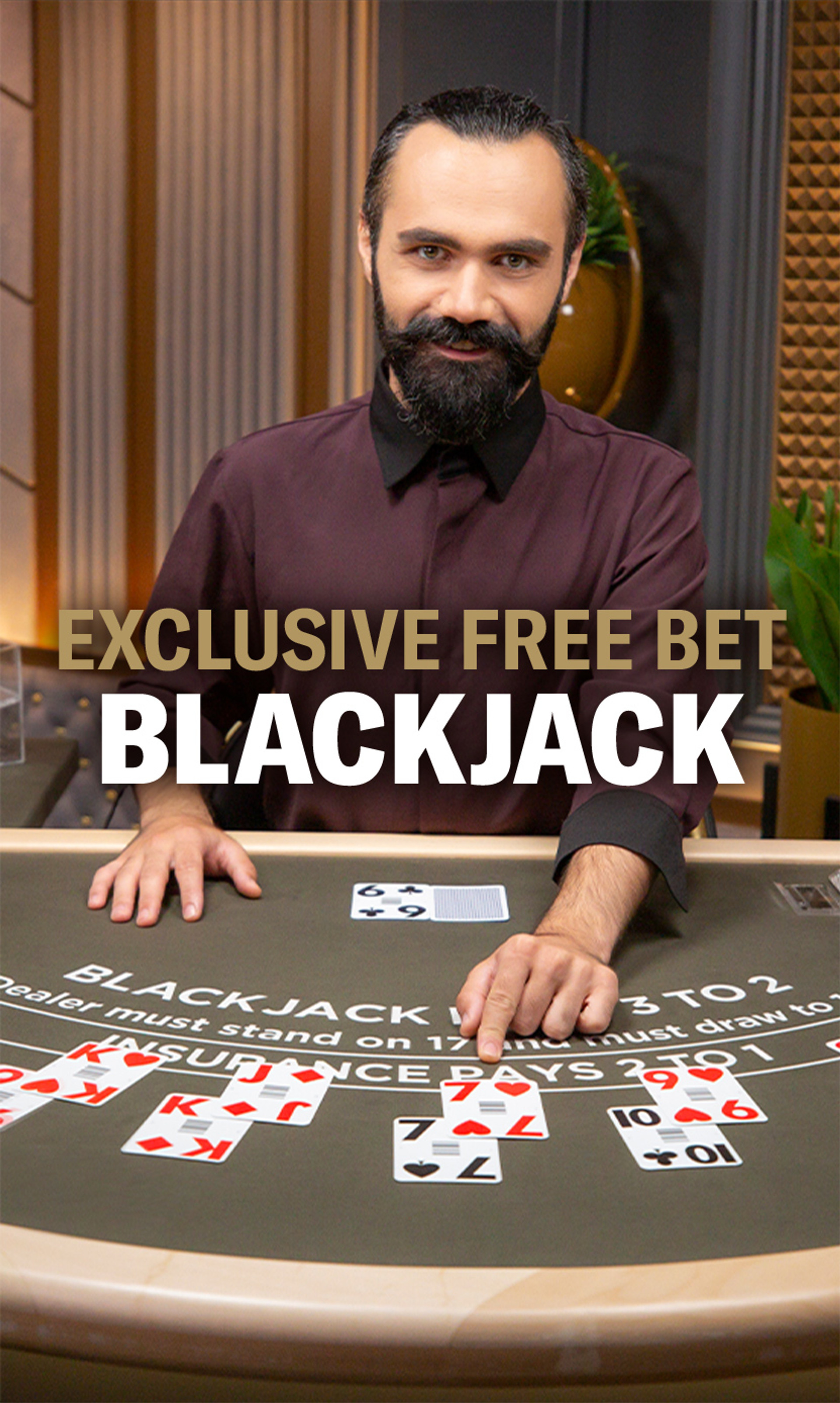 Exclusive Free Bet Blackjack 1