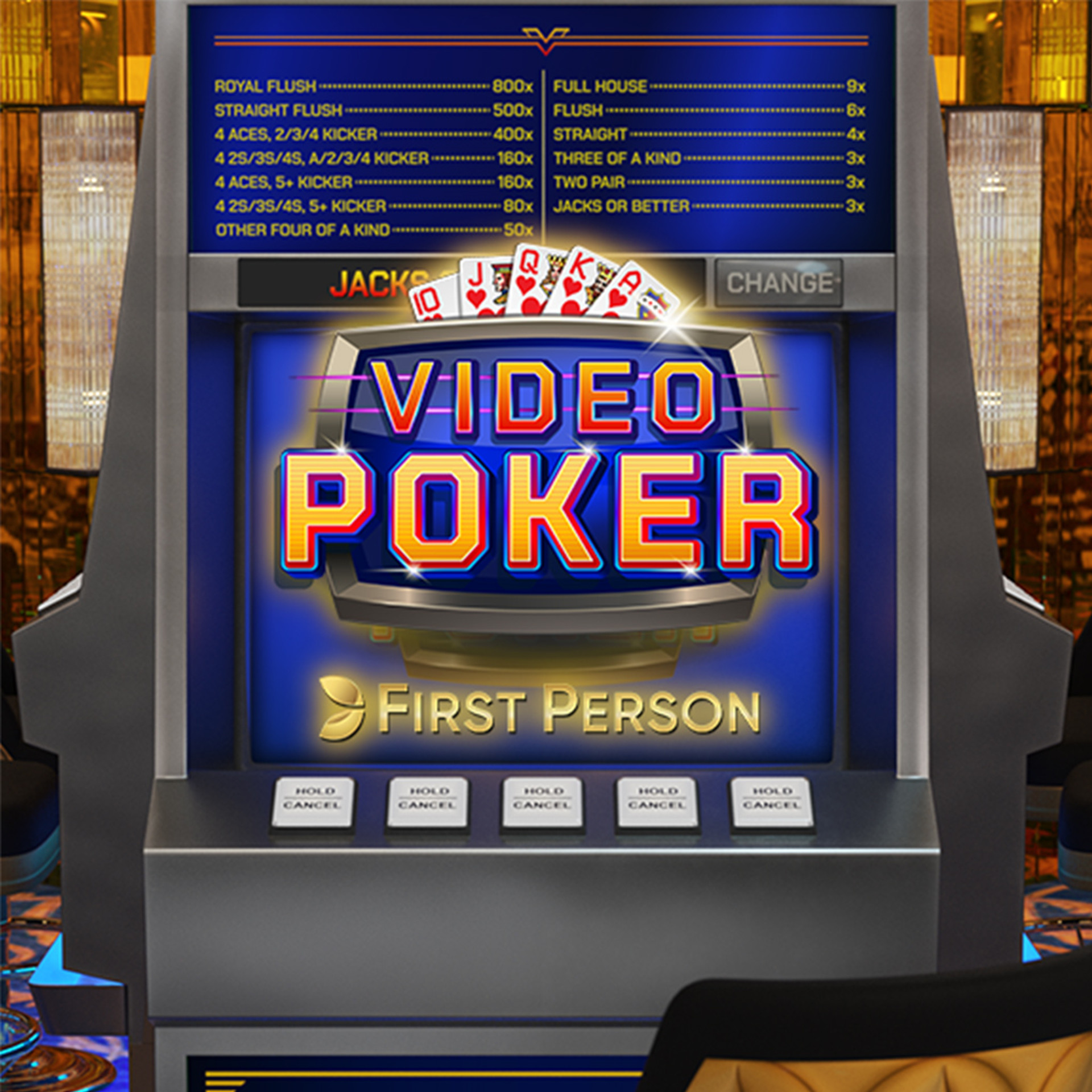 First Person Video Poker