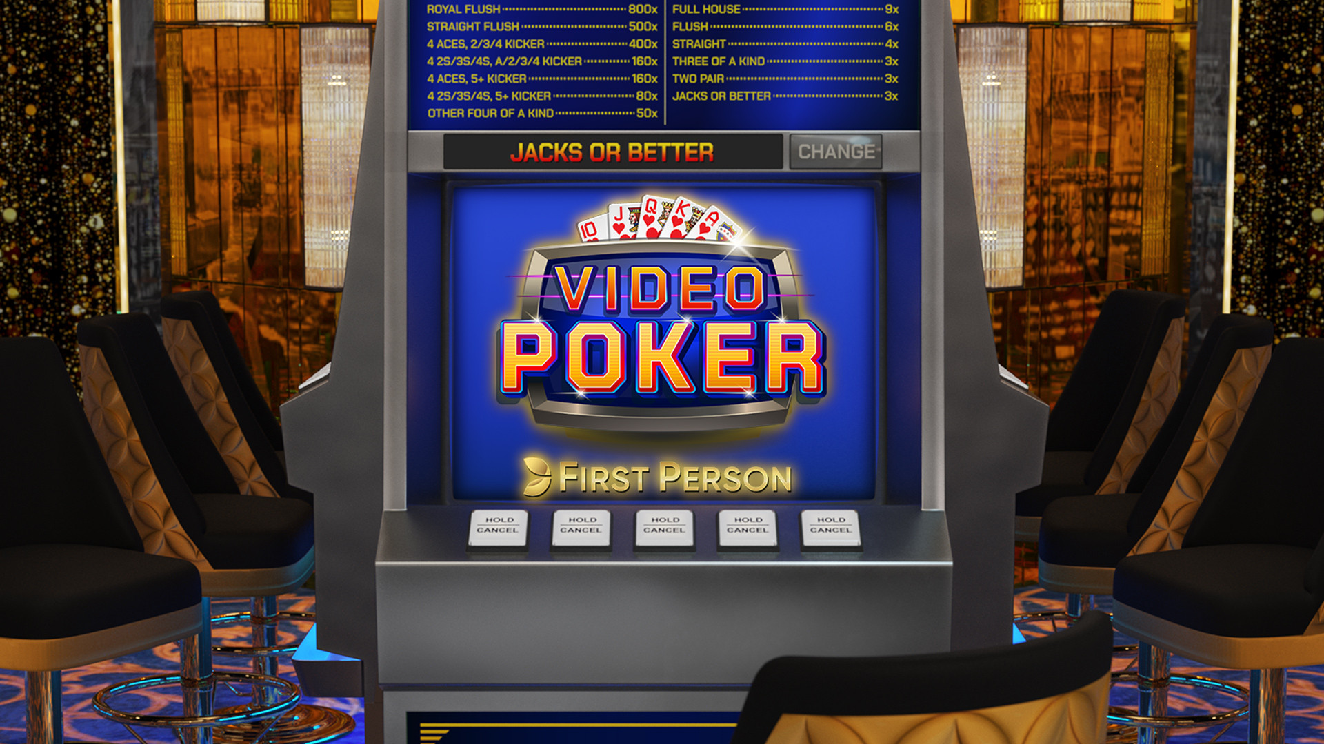 First Person Video Poker