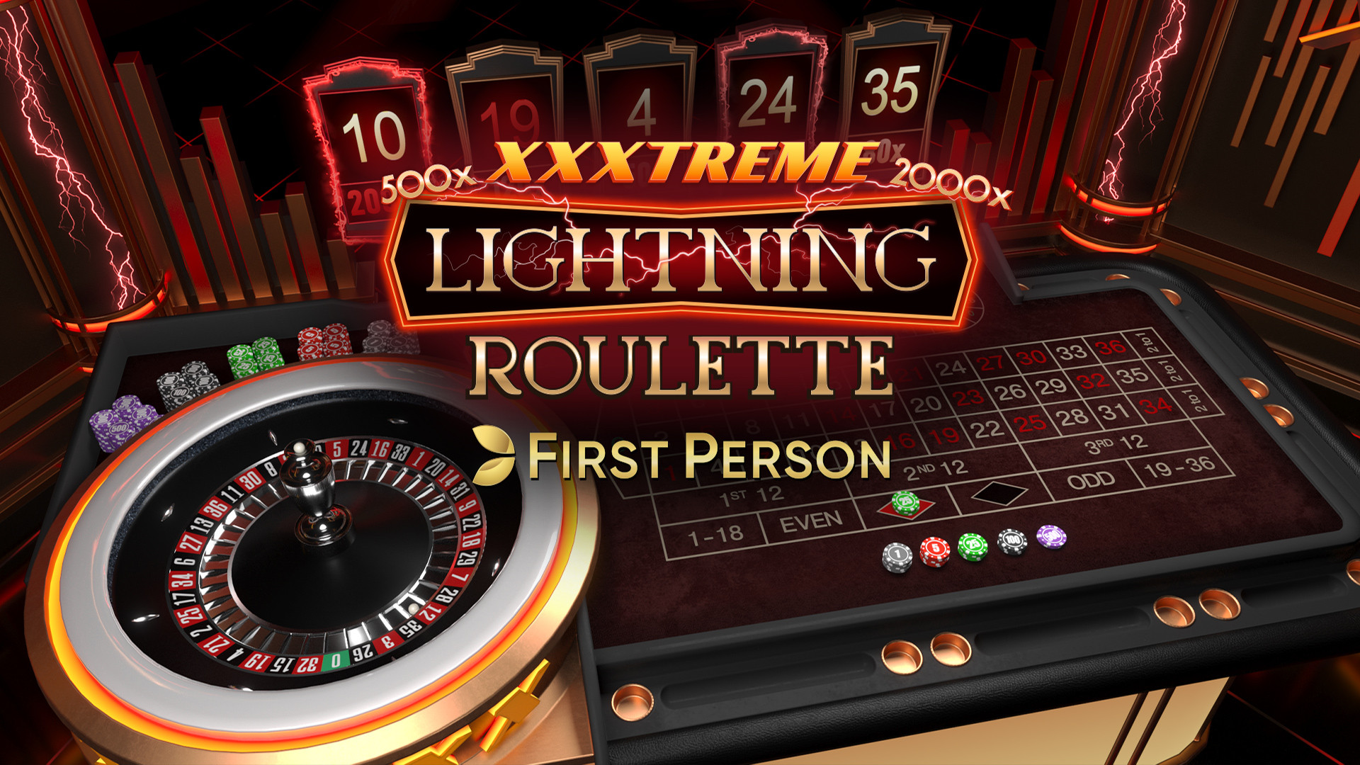 First Person XXXtreme Lightning Roulette