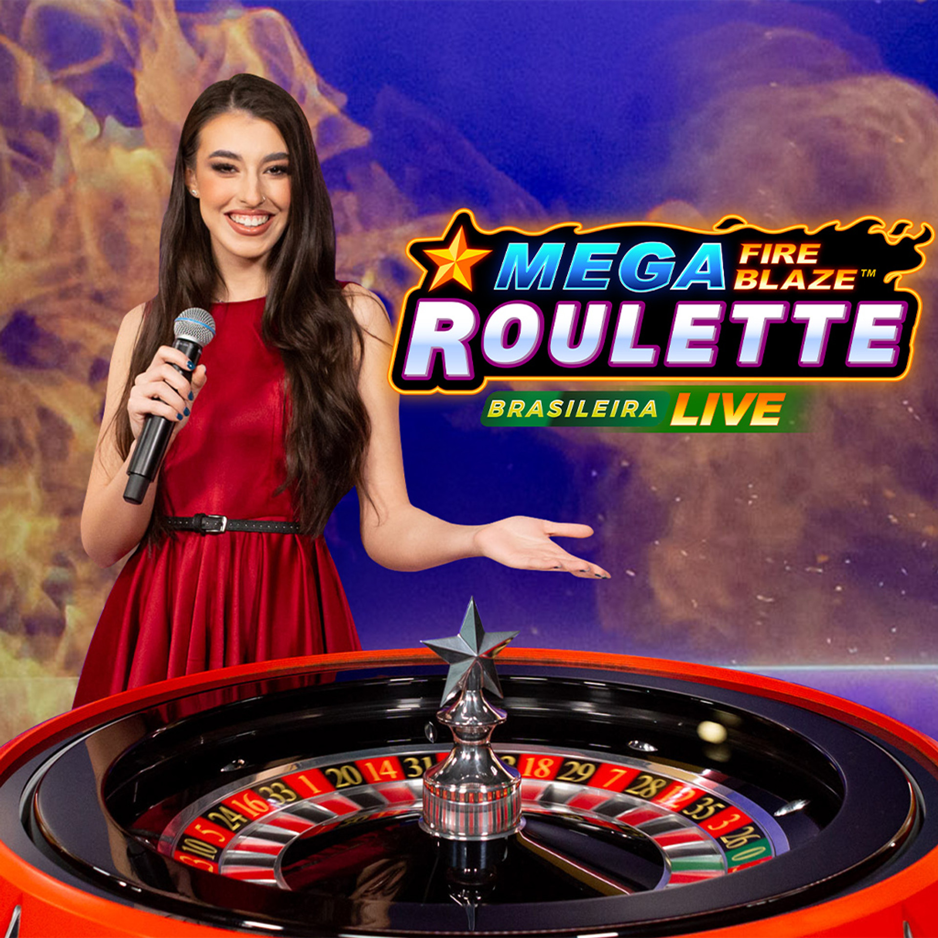 Mega Fire Blaze Roleta Brasileira Live