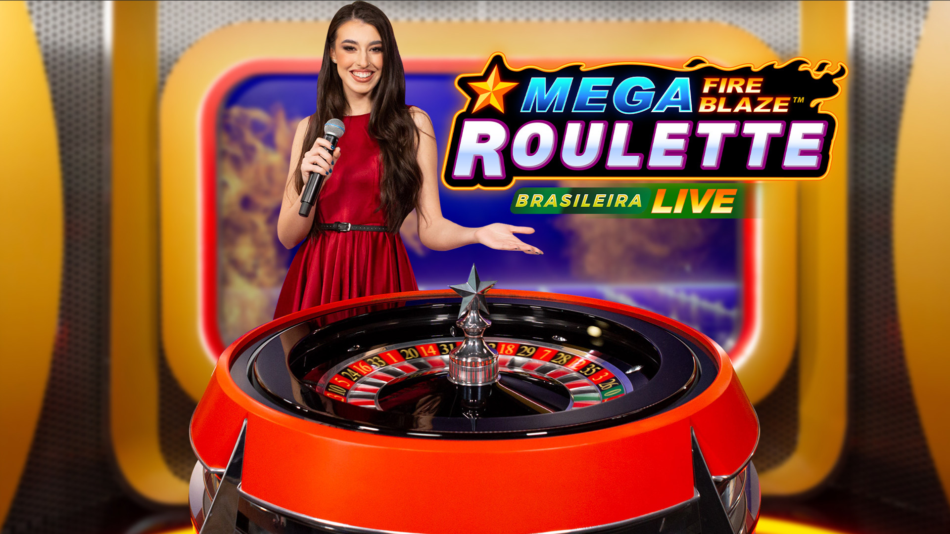 Mega Fire Blaze Roleta Brasileira Live