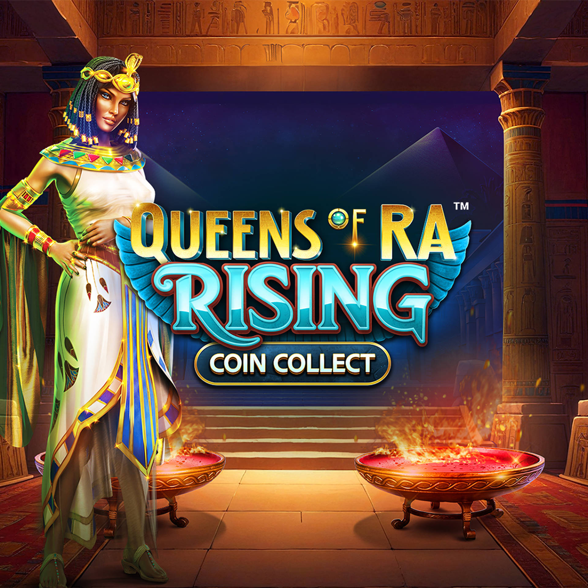Queens of Ra Rising Coin Collect