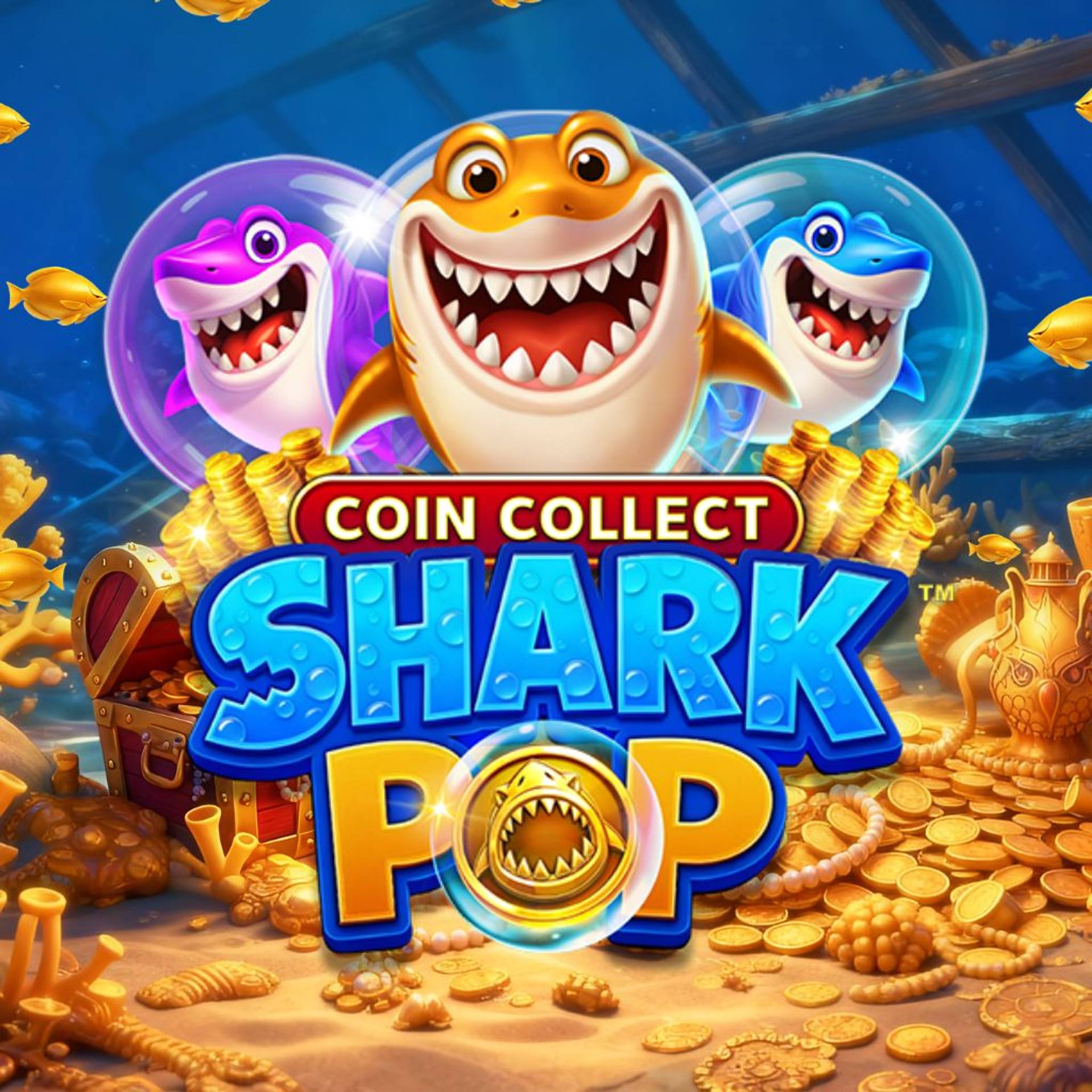 Shark Pop: Coin Collect