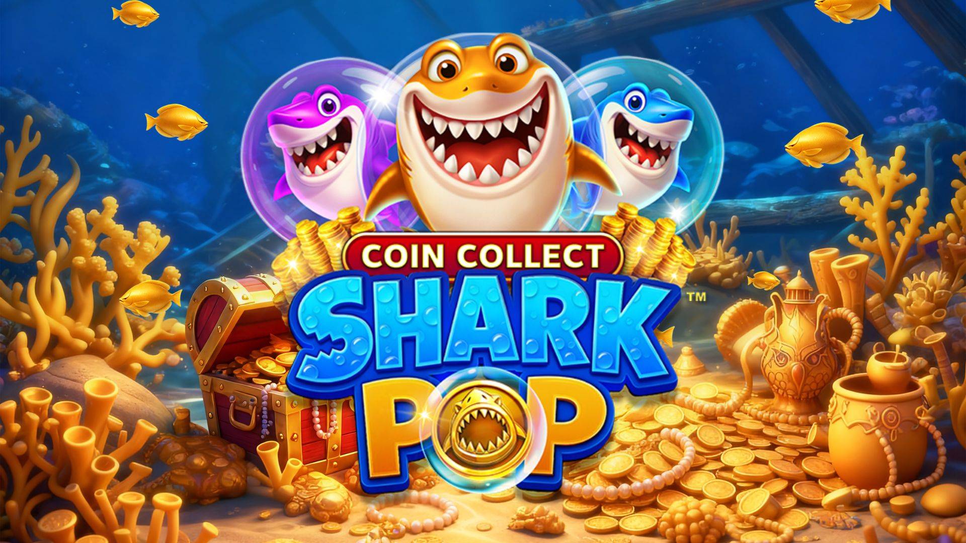 Shark Pop: Coin Collect