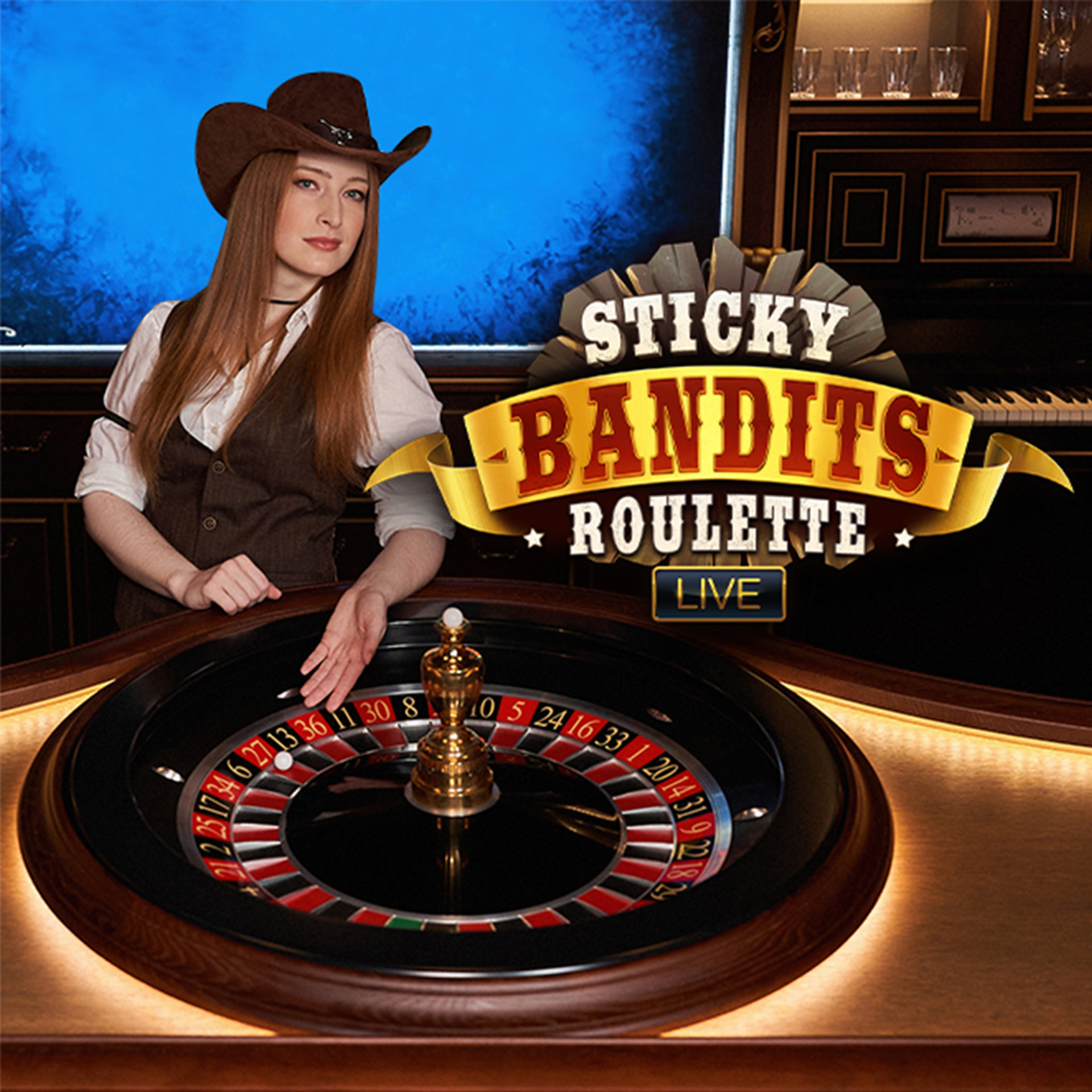 Sticky Bandits Roulette Live