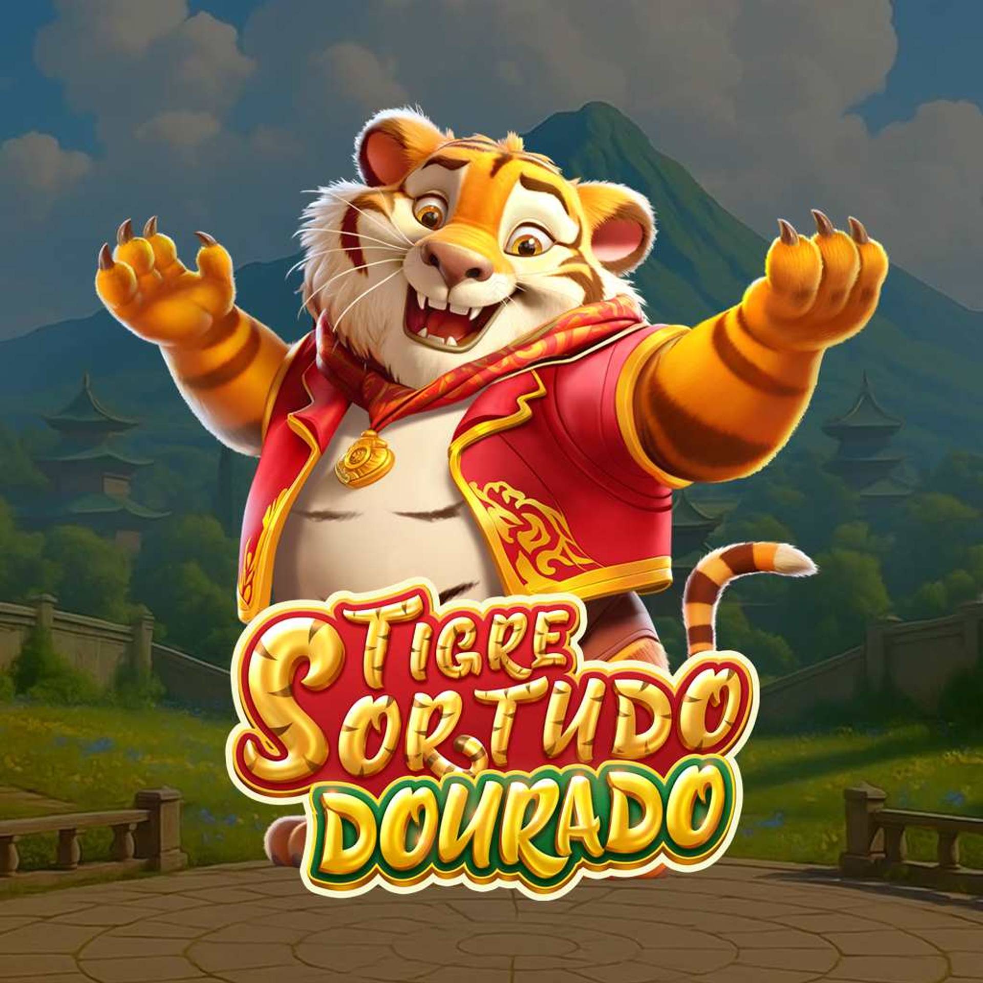 Tigre Sortudo Dourado