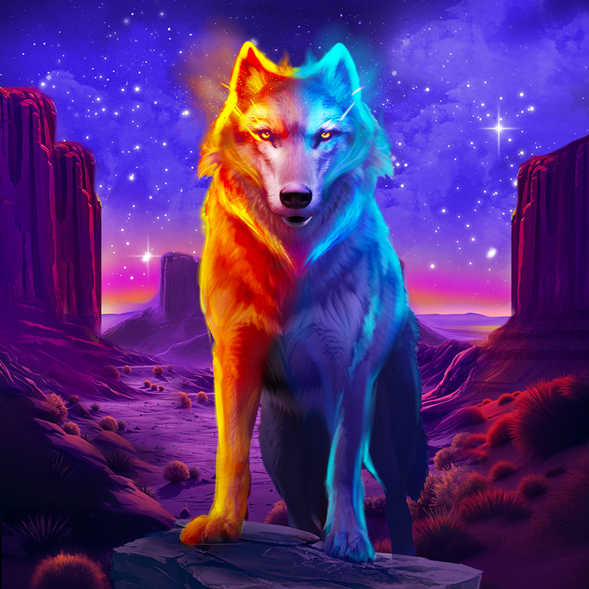 Wolf Blaze Gold Blitz Fortune Tower