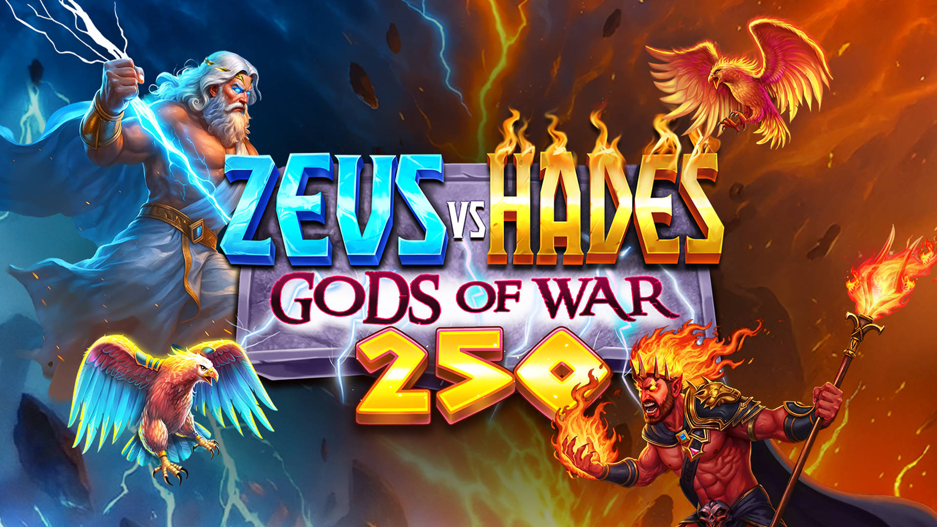 Zeus vs Hades - Gods of War 250