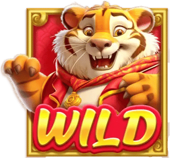 Tigre (wild ou curinga)- Símbolos premiados do Tigre Sortudo (Pragmatic Play)