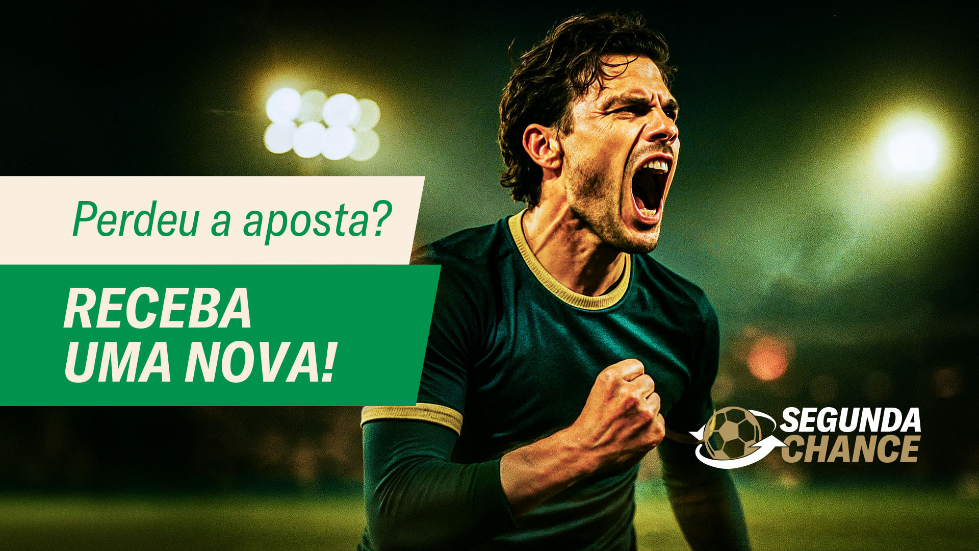 Perdeu a aposta? receba uma nova!