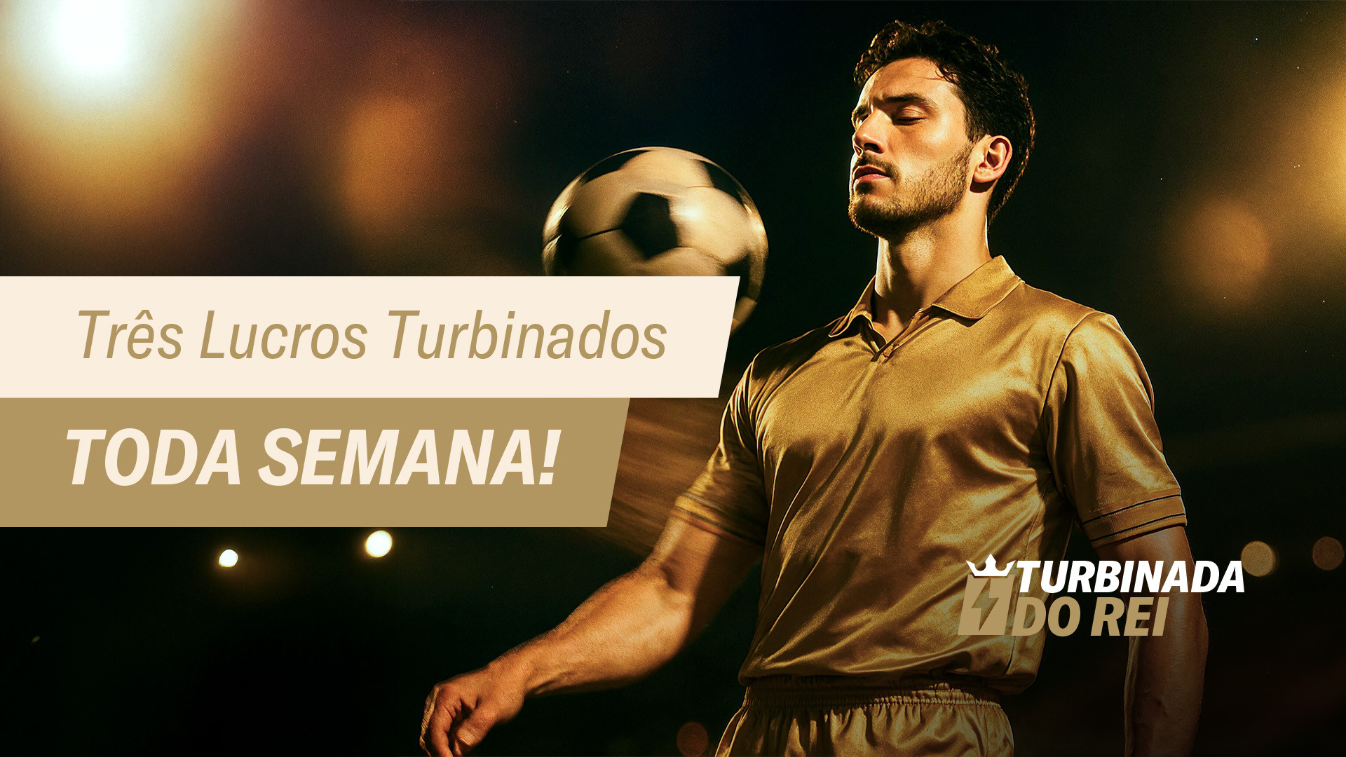 Três lucros turbinados TODA SEMANA!